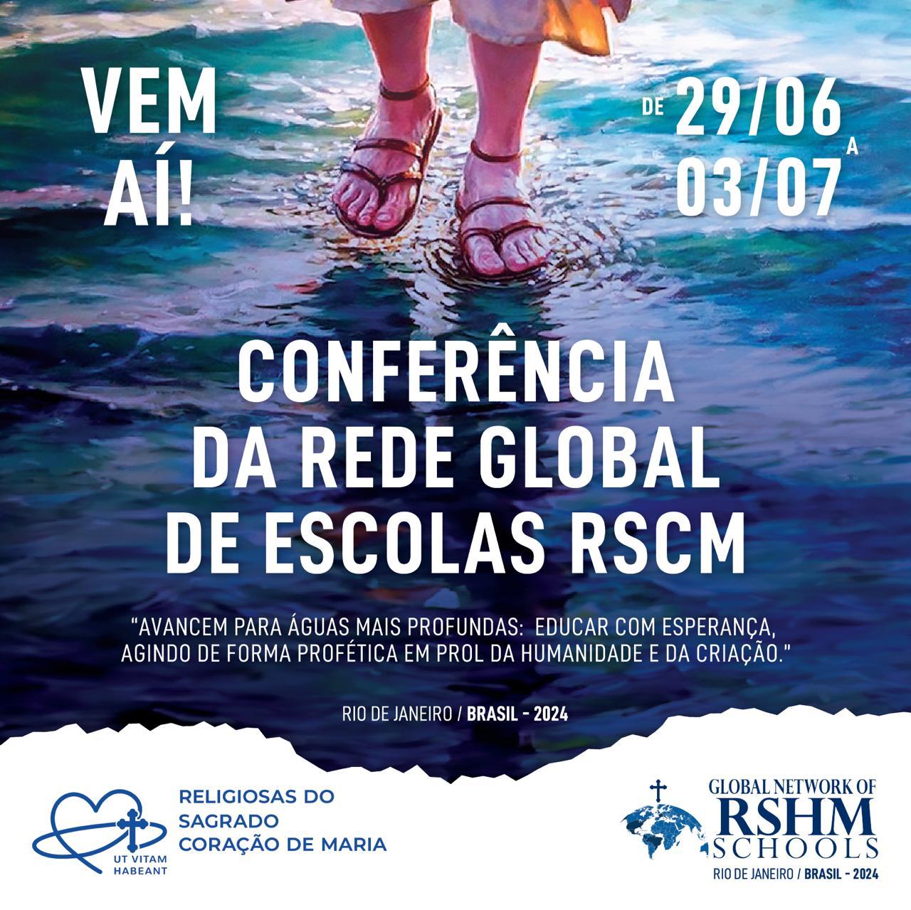 Conferência da Rede Global de Escolas RSCM 2024 no Rio de Janeiro